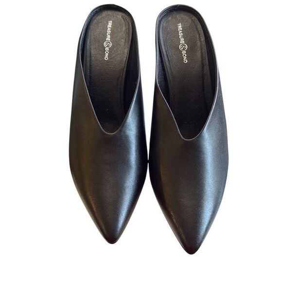 NWOT Treasure & Bond TBCHINCH-Lea heeled mules - Picture 3 of 8